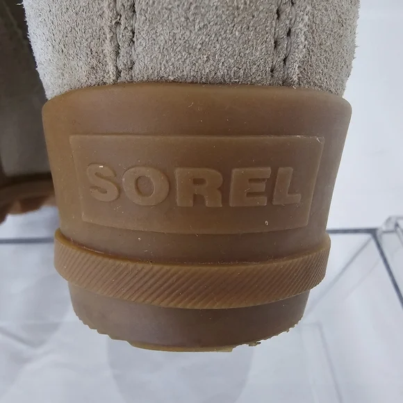 Sorel Evie Lace-Up Wedge Boots Women's Size 8 Waterproof Suede - Picture 6 of 13